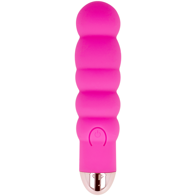 Six – Wiederaufladbarer Silikon-Vibrator mit 7 Vibrationsstufen – Rosa