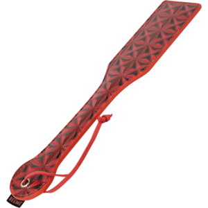 Red Edition – Paddel aus veganem Leder