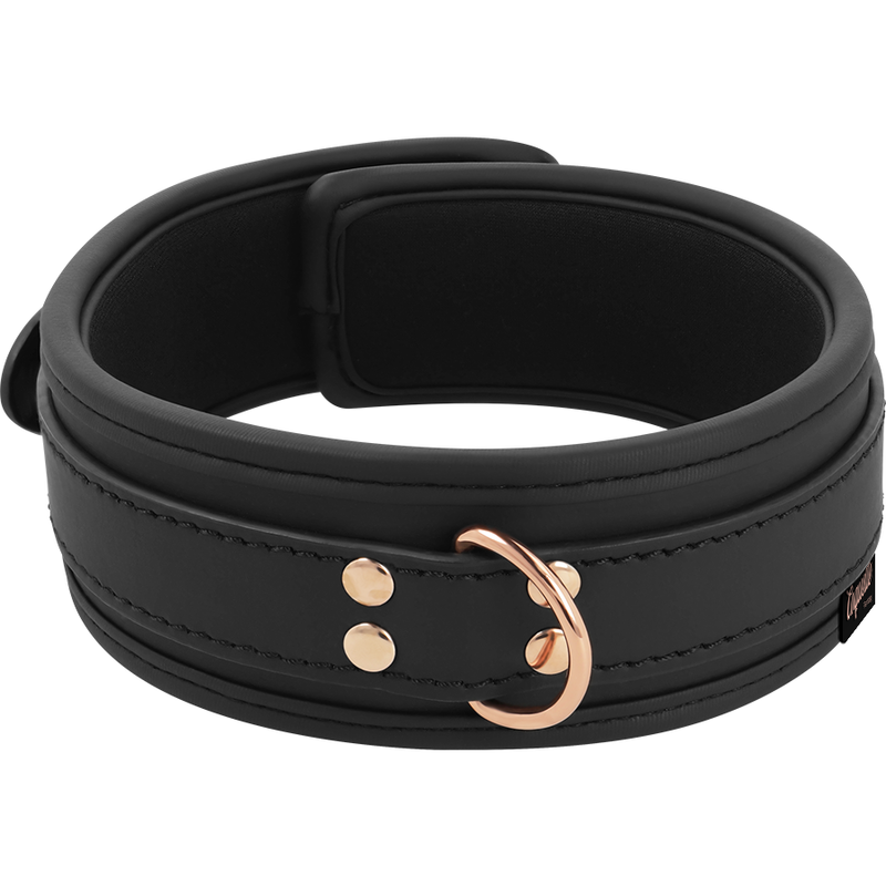 Fantasy – Halsband aus veganem Leder mit Leine – Bild 5