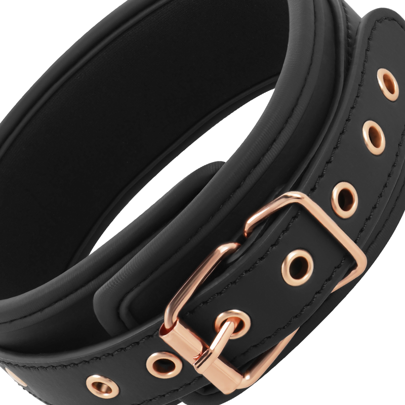 Fantasy – Halsband aus veganem Leder mit Leine – Bild 6