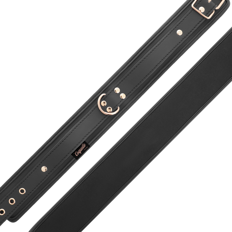 Fantasy – Halsband aus veganem Leder mit Leine – Bild 8