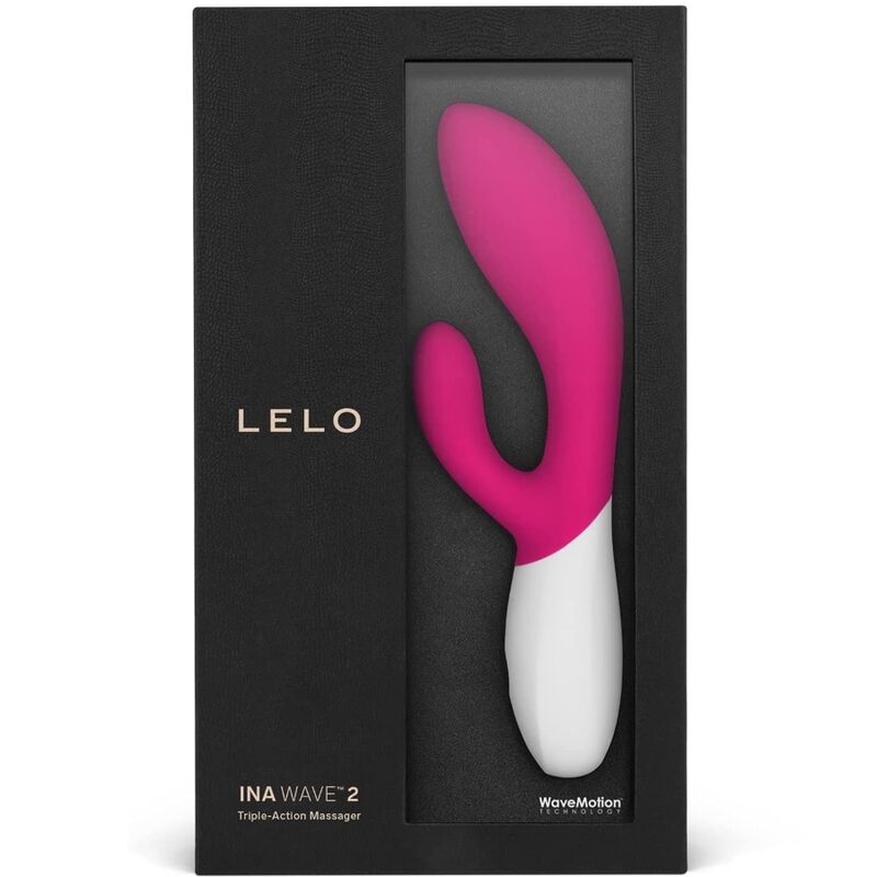 Ina Wave 2 – Rabbit-Vibrator – Kirschrot – Bild 4