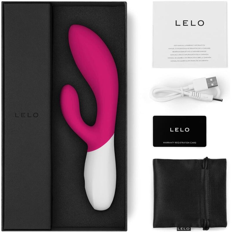 Ina Wave 2 – Rabbit-Vibrator – Kirschrot – Bild 3