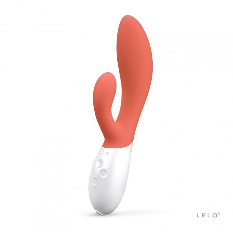 Ina 3 – Rabbit-Vibrator – Korallenrot