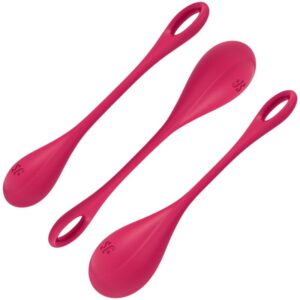 Yoni Power 1 Trainingsset – Beckenbodentrainer – Rot
