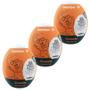 Masturbator-Eier Crunchy, 3 Stück