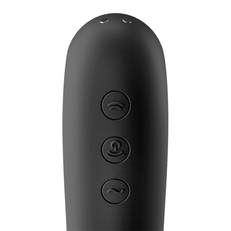 Dual Kiss Air Pulse – Saugstimulator – Schwarz – Bild 3