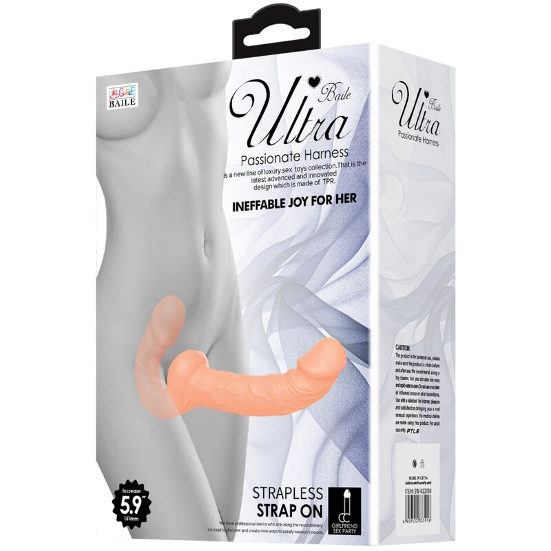 Ultra Leidenschaftlicher Gurtdildo mit Gurt ohne Unterstützung – Bild 3