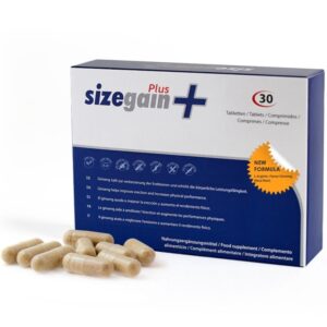 SizeGain Plus – Nahrungsergänzung für Männer – Kapseln