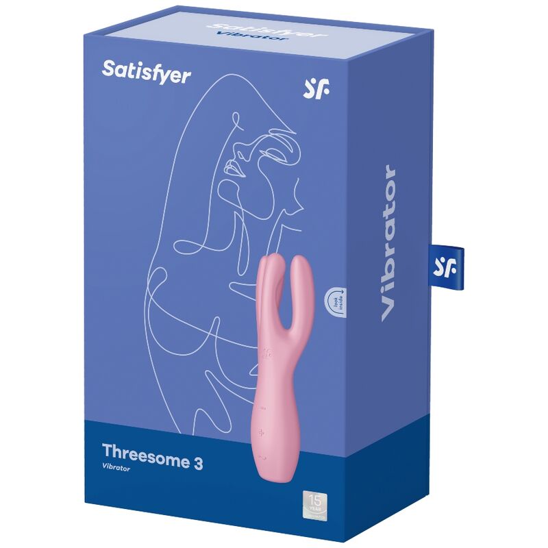 Threesome 3 – Klitorisstimulator – Rosa – Bild 4