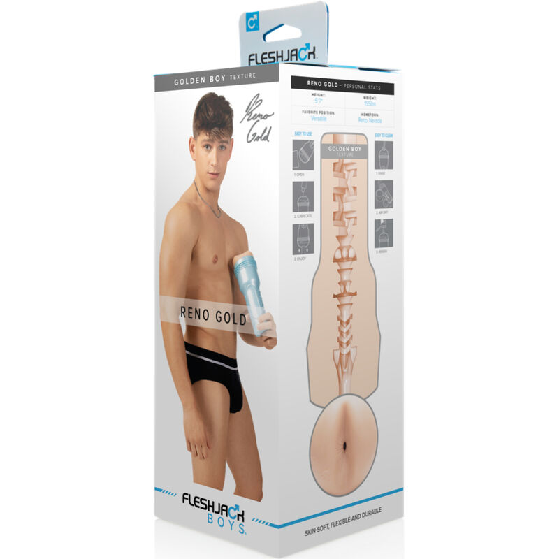 Reno Gold Golden Boy – Anal-Masturbator – Bild 4