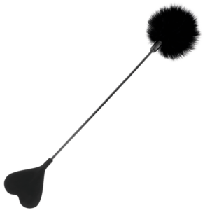 Liebefederpeise – 40 cm – Schwarz