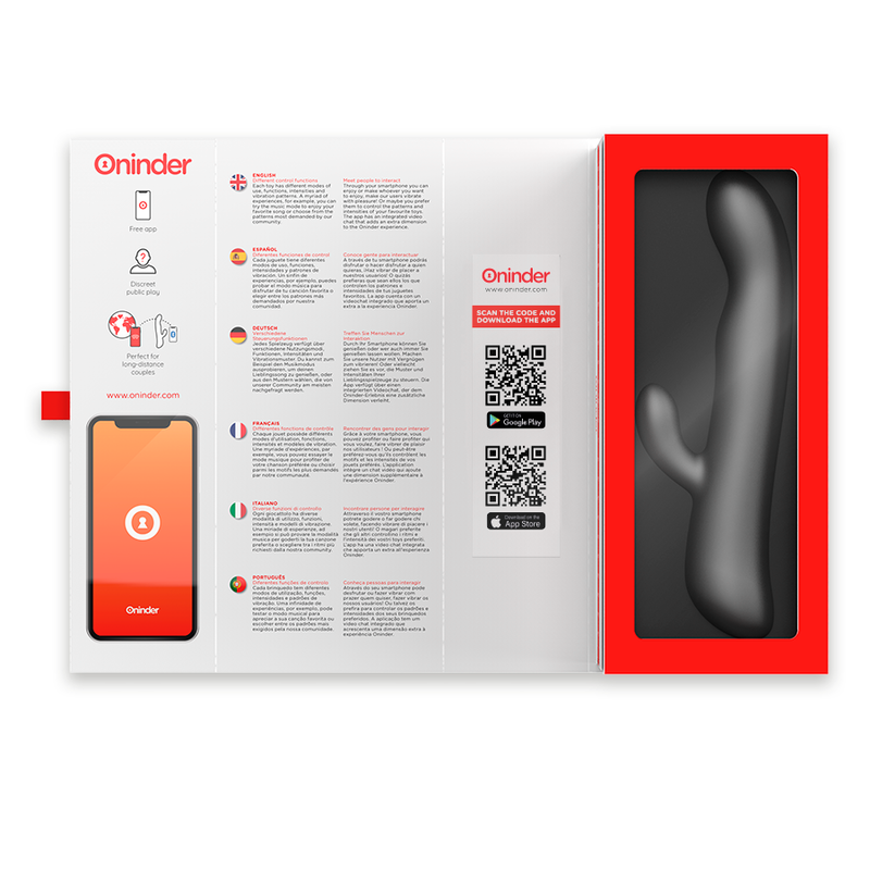 Oslo Vibration & Rotation – G-Punkt-Vibrator mit App-Steuerung und Rotationsfunktion – Schwarz – Bild 6