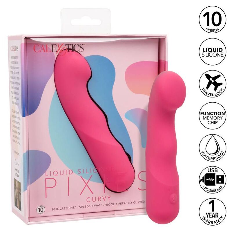 Pixies Curvy – Rosa – Bild 4