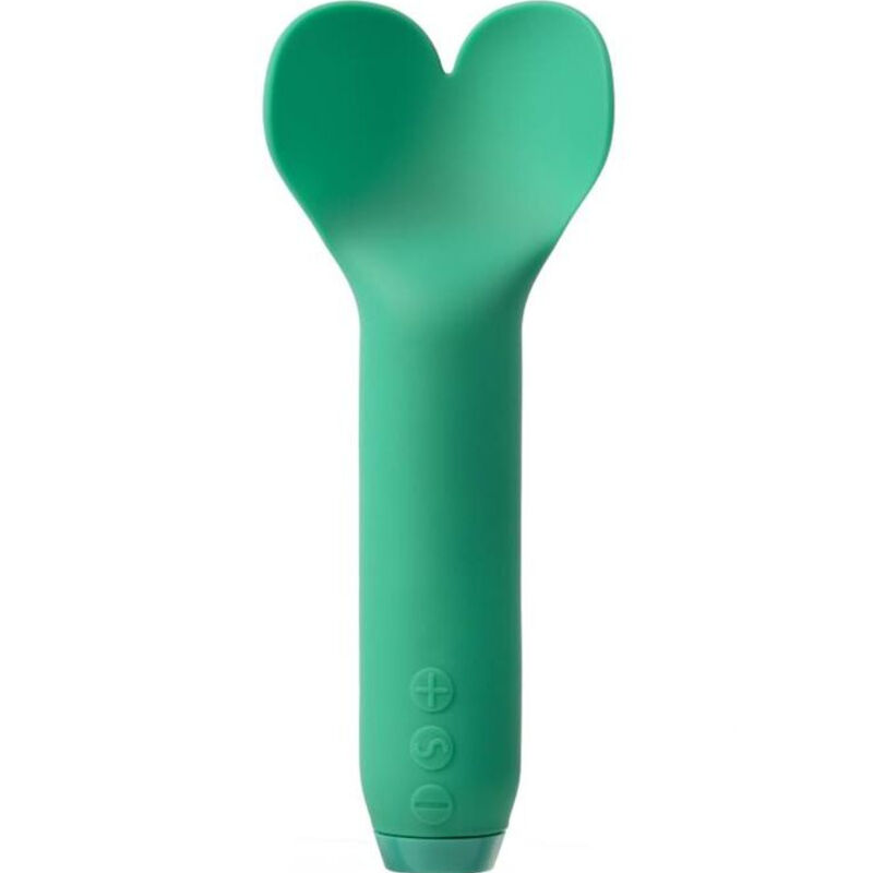 Amour – Bullet-Vibrator mit Herzspitze – Smaragdgrün