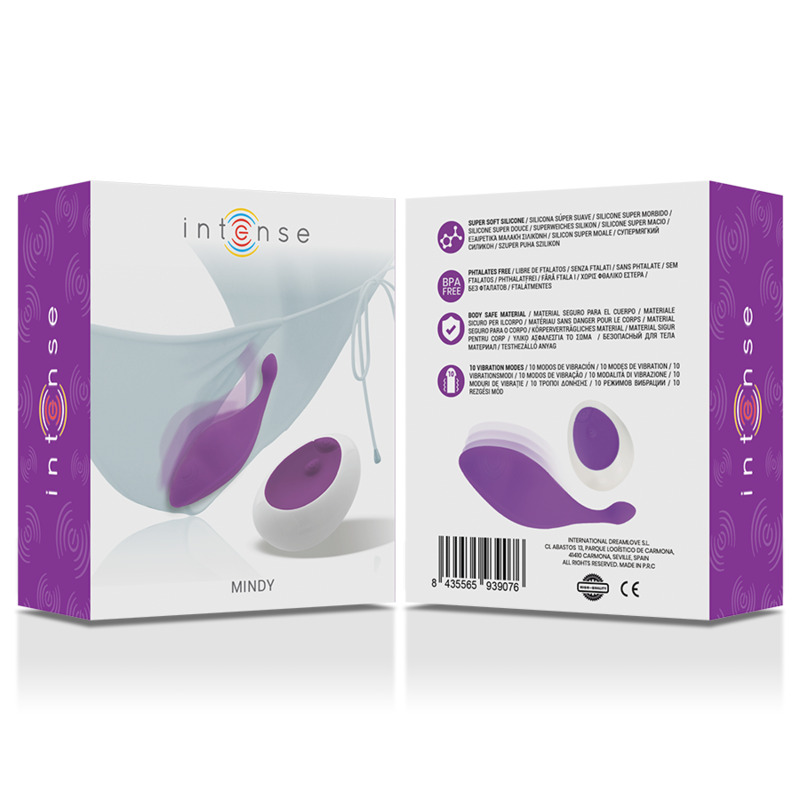 Mindy Pantie Fernbedienung – Klitorisstimulator mit Fernbedienung – Lila – Bild 7