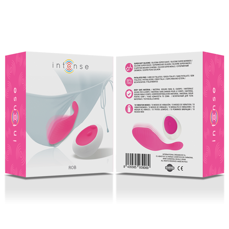 Rob Pantie Fernbedienung – Klitorisstimulator mit Fernbedienung – Rosa – Bild 7