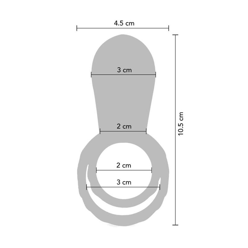 Couples Ring – Vibrierender Penisring – Fuchsia – Bild 6