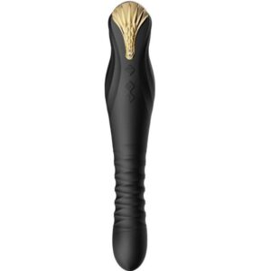 King – Stoßvibrator – Schwarz