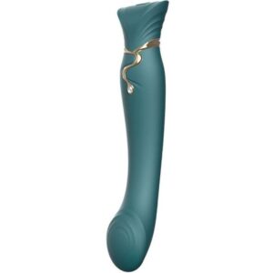 Queen – G-Punkt-Pulswellen-Vibrator – Grün