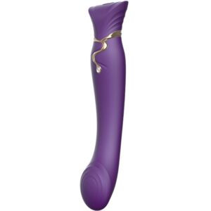 Queen – G-Punkt-Pulswellen-Vibrator – Lila