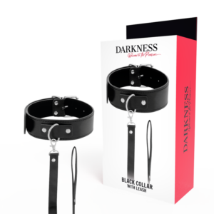 Posture-Halsband mit Lederkette