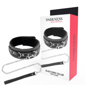 Hochwertiges Lederhalsband mit Leine