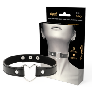 Veganes Leder – Halskette – Herz – Accessoire