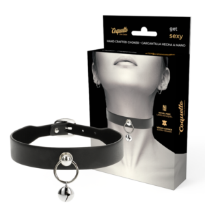 Vegane Leder – Halskette Damen – Accessoire Rassel/Reifen