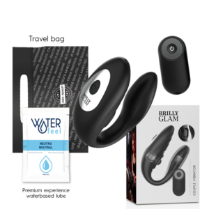 Paarstimulator mit Pulsation, Vibration und Fernbedienung