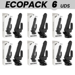 Realistischer Vibrator mit Fernbedienung – 18,5 cm – 6er-Ecopack