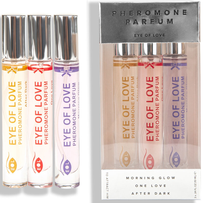 Pheromon-Parfüm-Set für Frauen – 3 × 10 ml