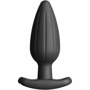 Silikon Schwarz Rocker Analplug Gro