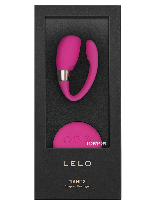 Tiani 3 – Paarvibrator – Kirschrot – Bild 3