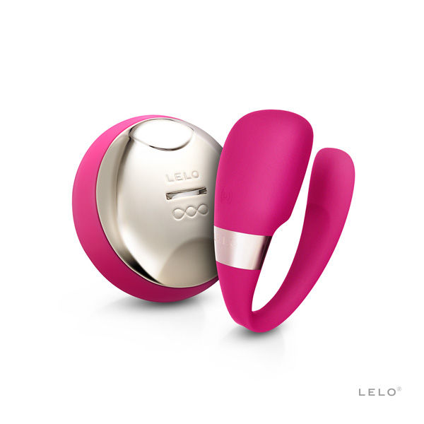 Tiani 3 – Paarvibrator – Kirschrot – Bild 2