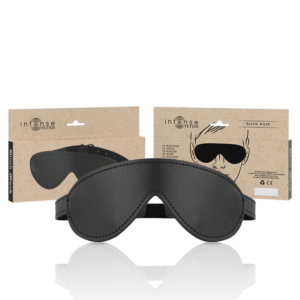 Blindmaske aus veganem Leder