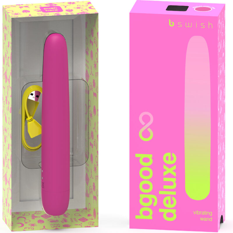 Bgood Infinite Deluxe Wiederaufladbarer Vibrator Silikon – Rosa – Bild 2