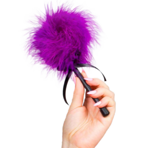 Marabou-Federkitzler – Rosa/Lila