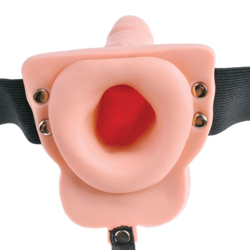 Verstellbares vibrierendes Strap-on-Set mit Fernbedienung – 15 cm