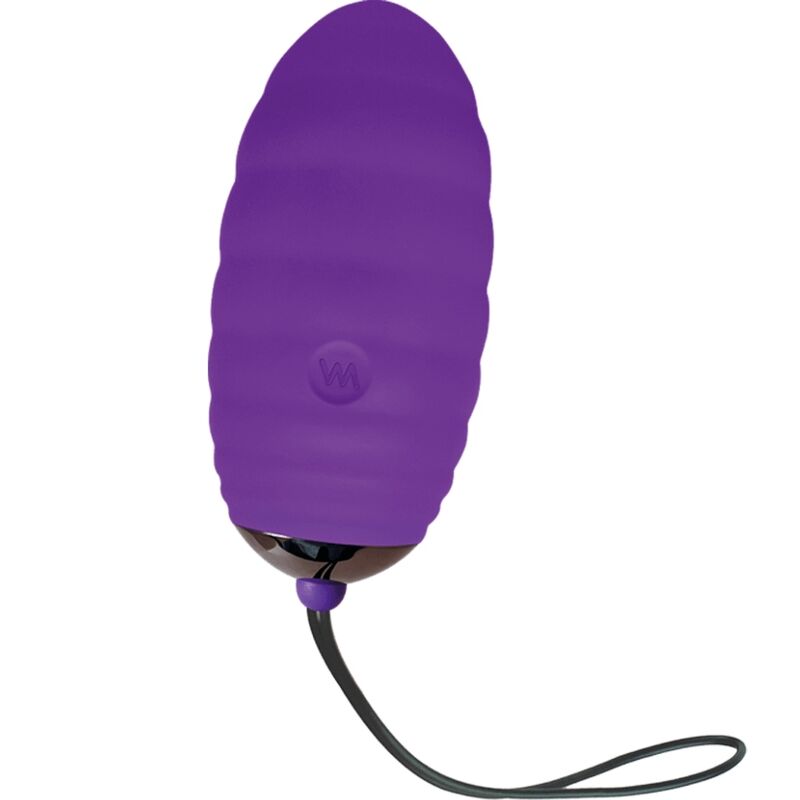 Ocean Breeze 2.0 Wiederaufladbares – Vibrationsei mit Fernbedienung – Violett – Bild 2