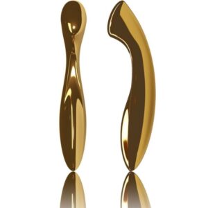 Olga – Vergoldeter Edelstahl-Dildo