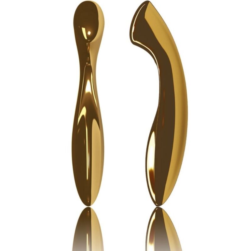 Olga – Vergoldeter Edelstahl-Dildo