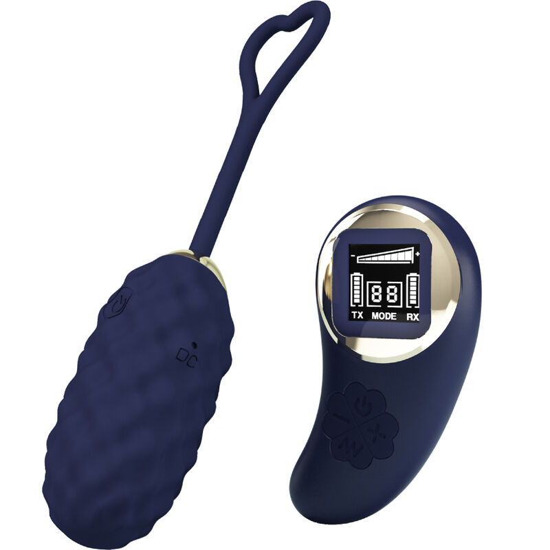 Vivian Vibrations-Ei – Vibrationsei mit Fernbedienung – Blau