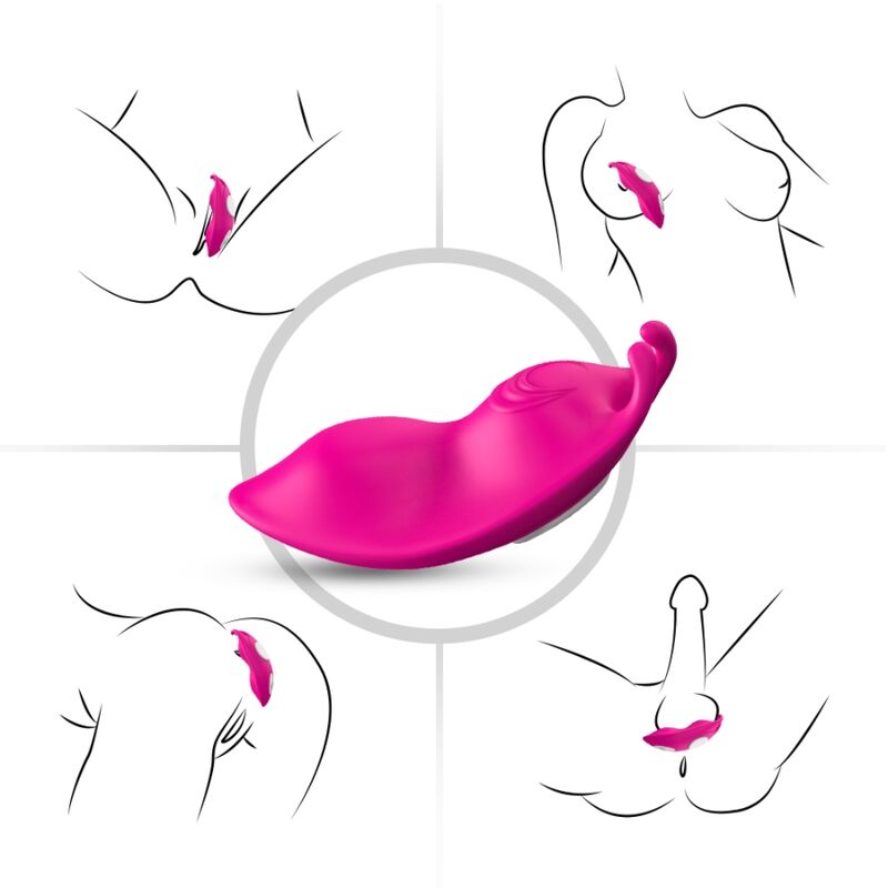 Honeybee Tragbares Höschen – G-Punkt-Vibrator mit App-Steuerung – Fuchsia – Bild 2