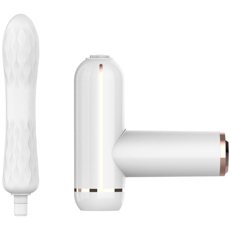 Fking Maschine Einstellbarer & Automatischer – Vibrator – Weiß – Bild 5
