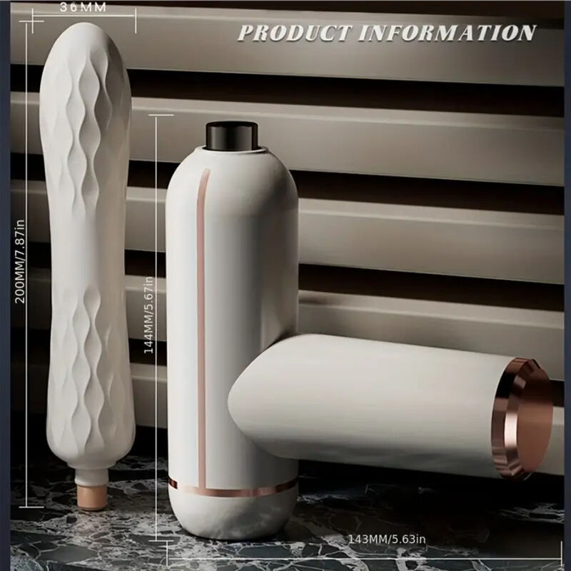 Fking Maschine Einstellbarer & Automatischer – Vibrator – Weiß – Bild 7
