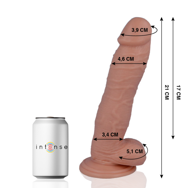 Modell 24 – Realistischer Dildo – 21 cm – Ø 4,6 cm – Bild 2