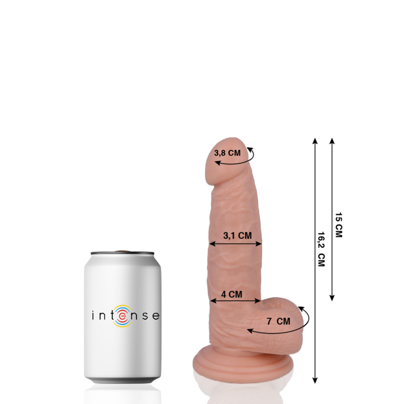 Modell 4 – Realistischer Dildo – 16,2 cm – Ø 3,1 cm – Bild 2