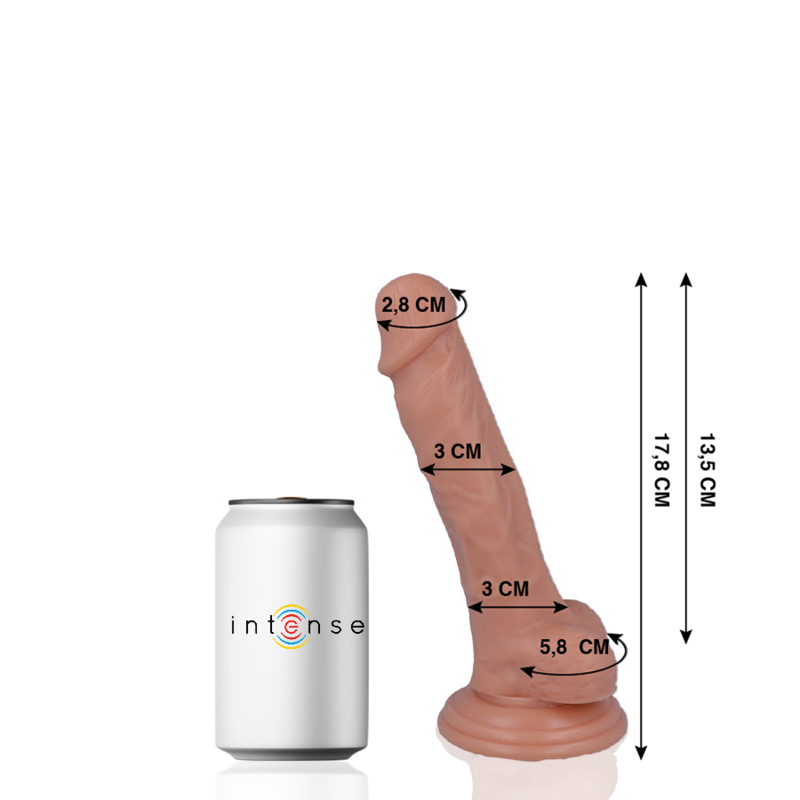 Modell 9 – Realistischer Dildo – 17,8 cm – Ø 3 cm – Bild 2