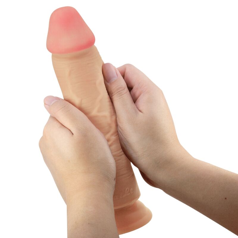 Sliding Skin Series – Realistischer Dildo mit Saugfunktion – 23,4 cm – Bild 3
